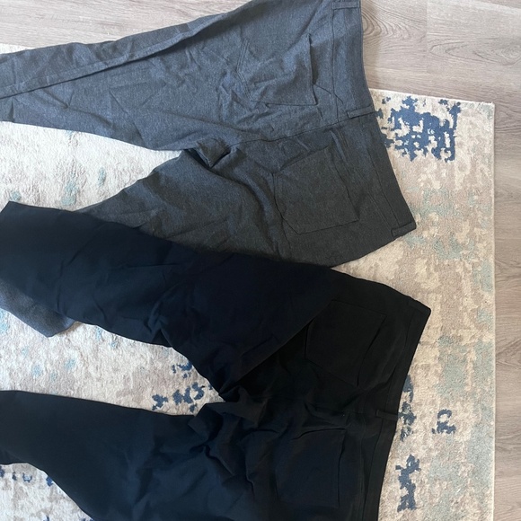 2 pair Lauren Conrad size 2x Dress Pants blk & gry - Picture 4 of 4
